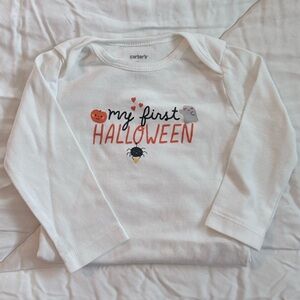 Carter's First Halloween Onesie